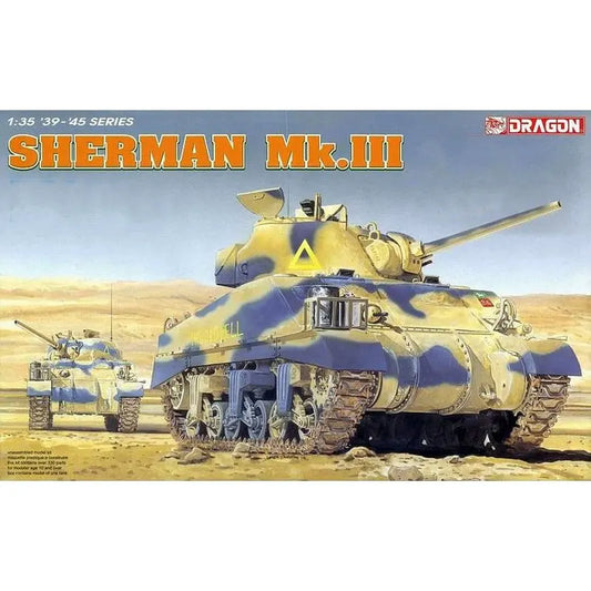 DRAGON 6313 1/35 Sherman Mk.Iii - Scale Model Kit